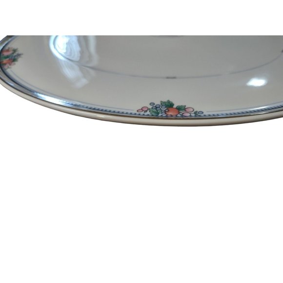 Christopher Stuart Y1008 Fruit Basket pattern Bone China Platter Cake Plate - Picture 6 of 14